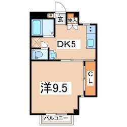 アピア開成の物件間取画像